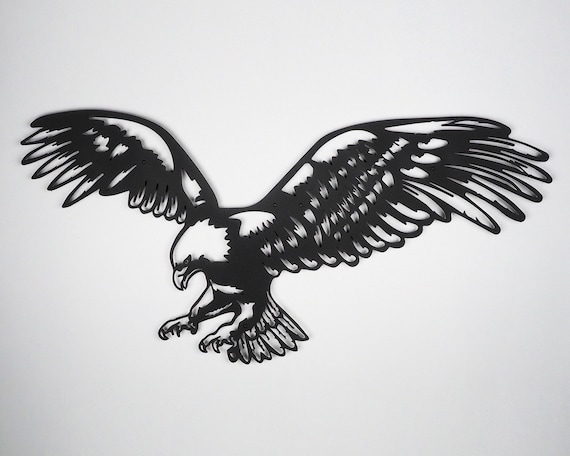 Metal Eagle Wall Art, American Eagle Sign, Metal Wall Decor, Wall Hangings, Metal Eagle Sign, Mountain Home Decor, Eagle Gift