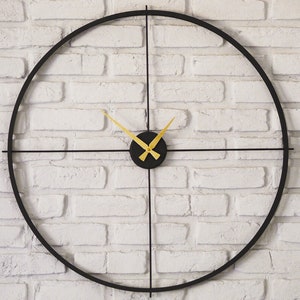 Modern Wall Clock, Large Wall Clock, Clocks for Wall, Minimalist Wall Clock, Home Decor