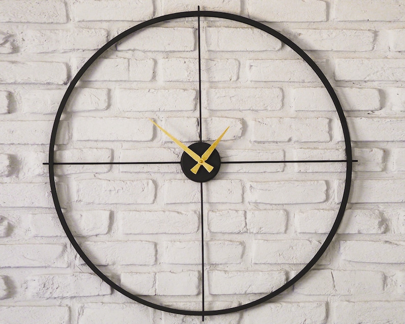 Modern Wall Clock, Large Wall Clock, Clocks for Wall, Minimalist Wall Clock, Home Decor