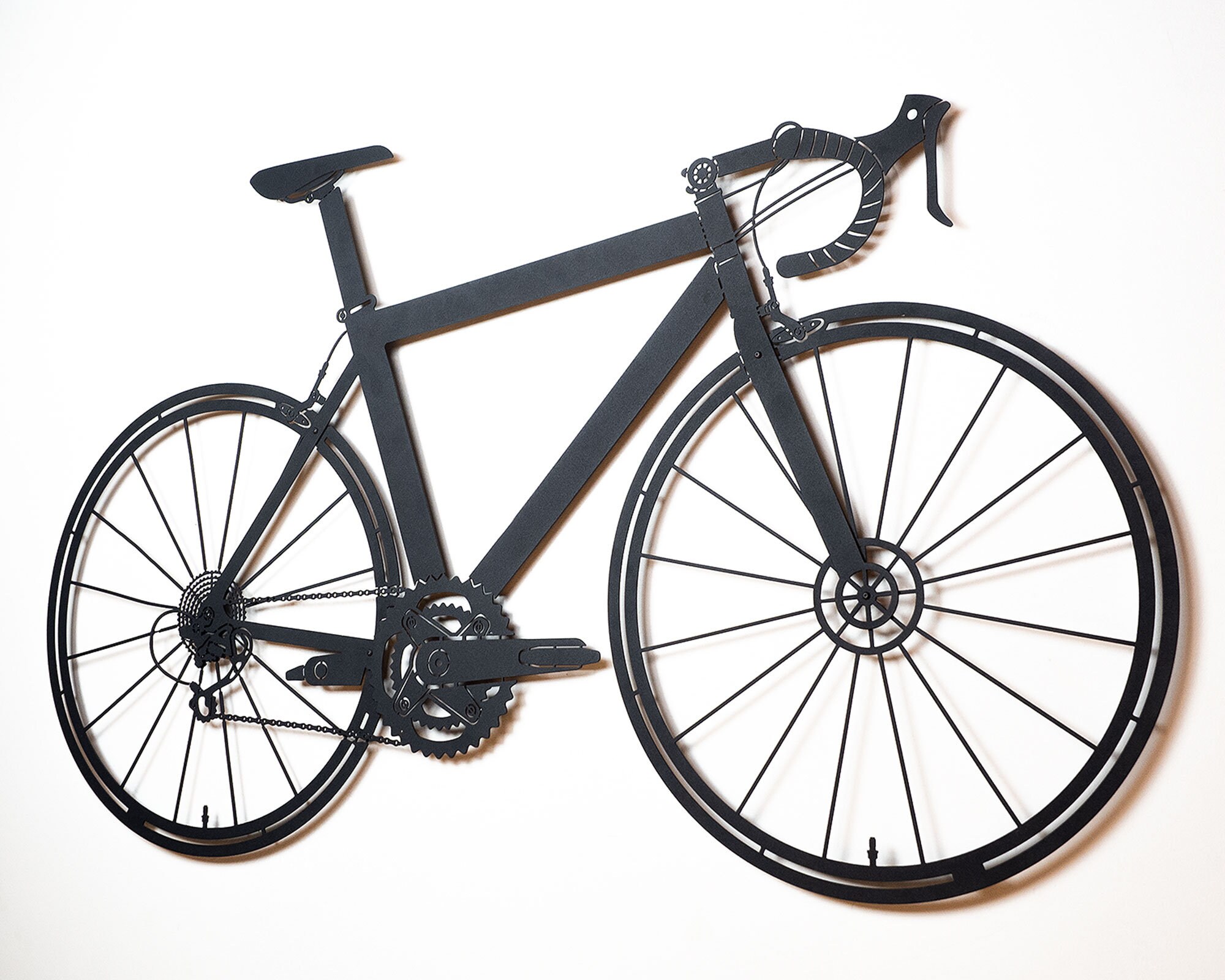 XL Bicycle Metal Wall Art Extra Large Bicycle Wall Art Bike Etsy