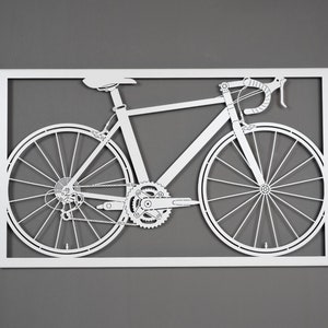 Metal Bicycle Art Metal Wall Art Cycling Art Bicycle Wall | Etsy