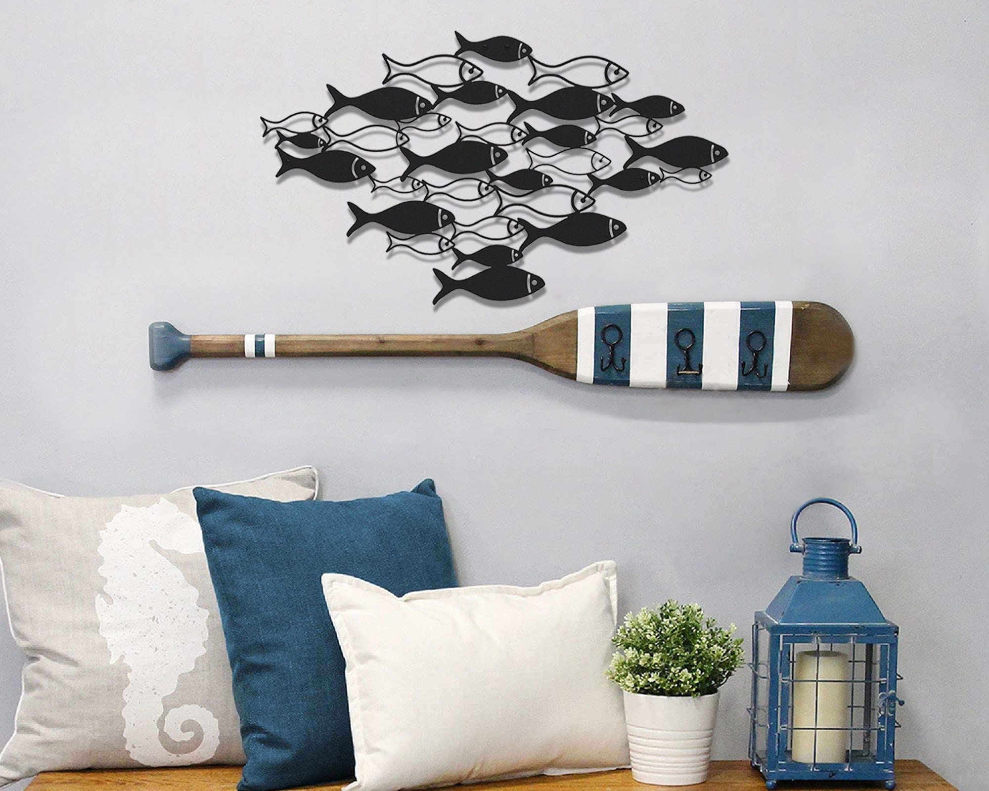 Metal Fish Decor 