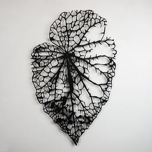 Leaf Metal Wall Art, Unique Wall Decor, Wall Hangings, Large Wall Art, Living Room Wall Art, Home Decor, Artwork for Walls, Metal Wall Decor