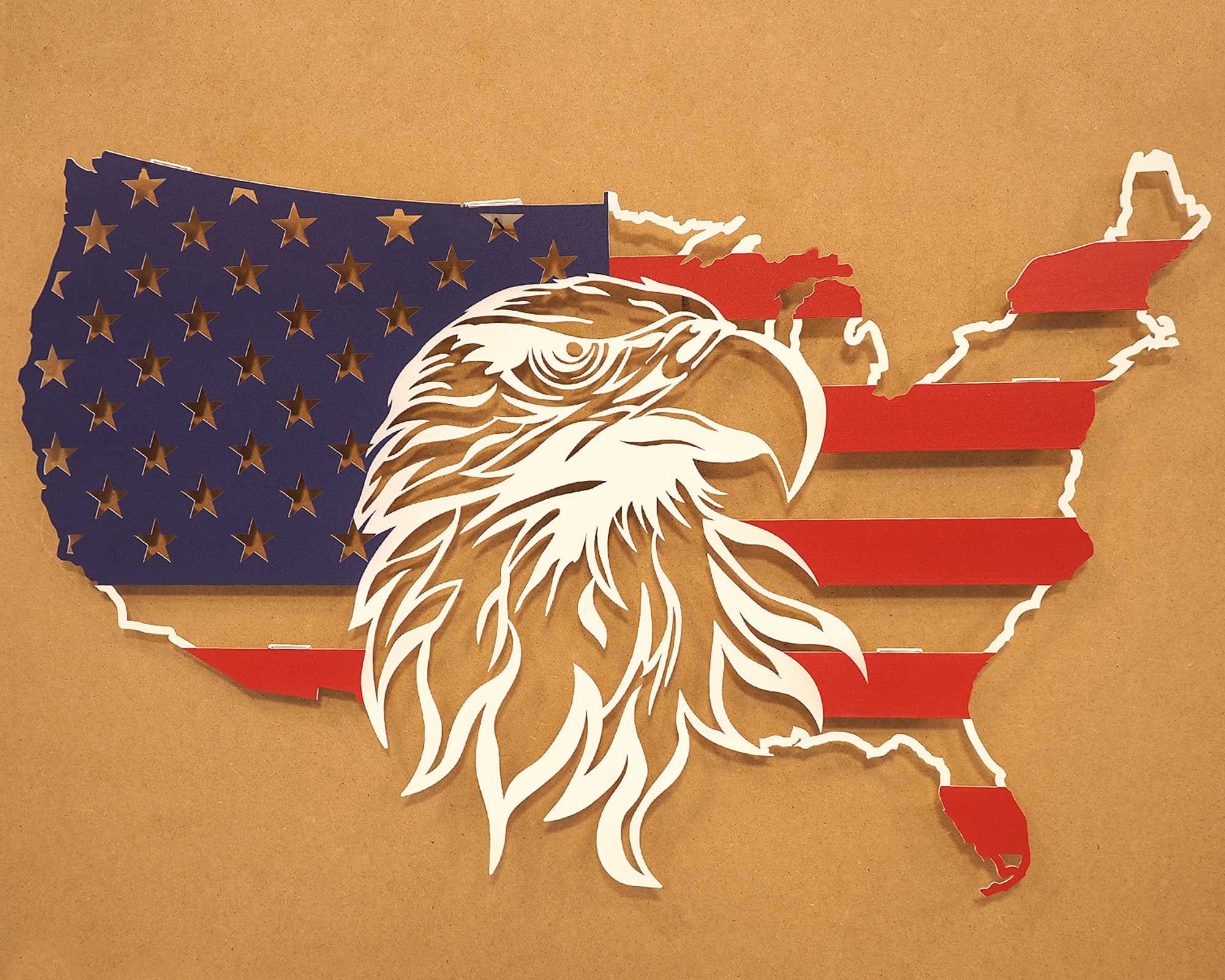 27 Metal American Flag Wall Art Metal Wall Art Etsy