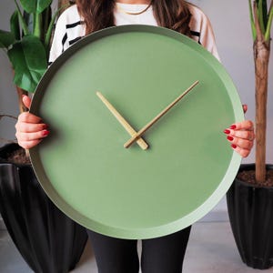 3D Modern Wall Clock, Silent Metal Wall Clock, Unique Wall Clock, Clocks for Wall, Minimalist Wall Clock, Living Room Decor, Home Decor
