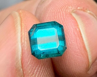 1.75 CT’s indigo blue tourmaline from Afghanistan