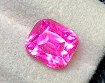 3.6 CT’s rare neon pink rubilite tourmaline from Afghanistan