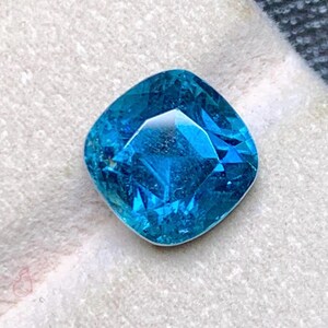 Indigo Blue Tourmaline Gemstone: 6.3 CT Afghanistan Crystal