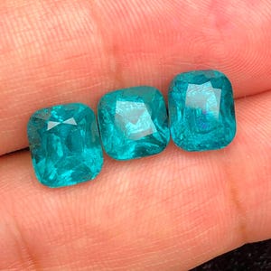 10.5 CT’s vibrant natural blue lagoon tourmaline from Afghanistan