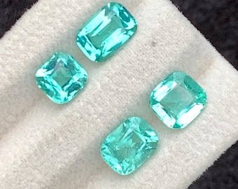 7,2 karat paraibafärgad Lagoon Blue Turmalin från Afghanistan
