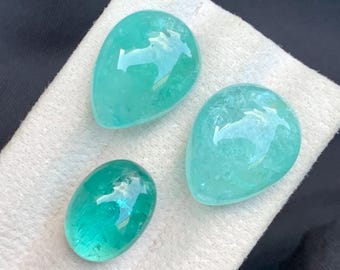 37 CT Untreated  paraiba Blue lagoon Tourmaline Cabochons - Afghanistan