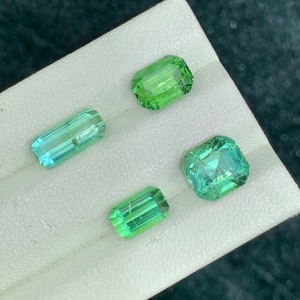 9 CT Blue Green Tourmaline: Untreated Afghan Gemstone