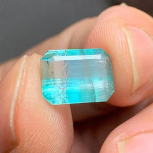 3.65 CT Neon Blue Tourmaline Gemstone - Afghanistan Origin