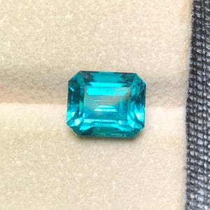 Natural Blue Lagoon Tourmaline Gemstone: Untreated Afghanistan Crystal, 3.8 Carats