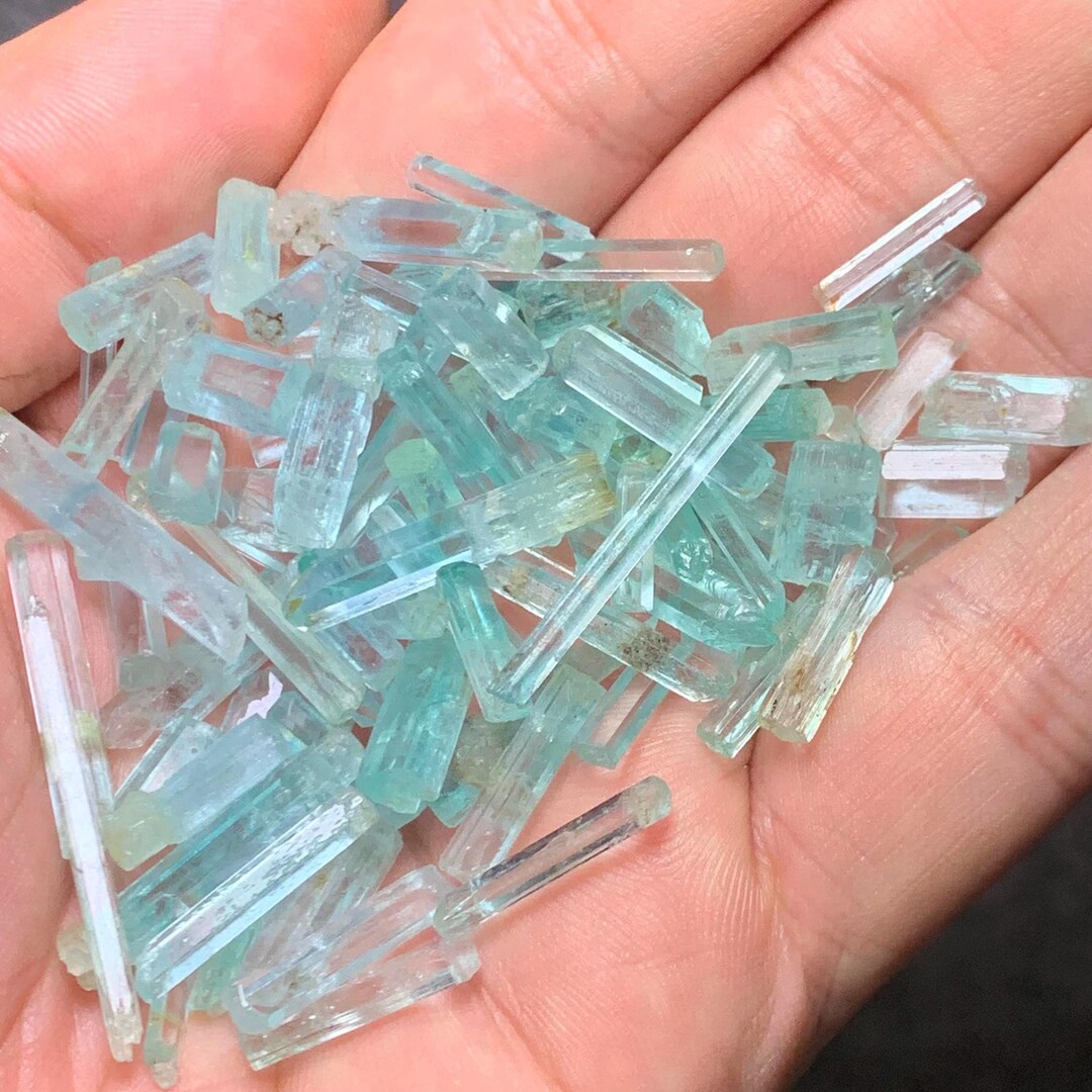 155 Ct’s Natural Beryl Emeralds Crystals From Afghanistan Panjsher Mine ...