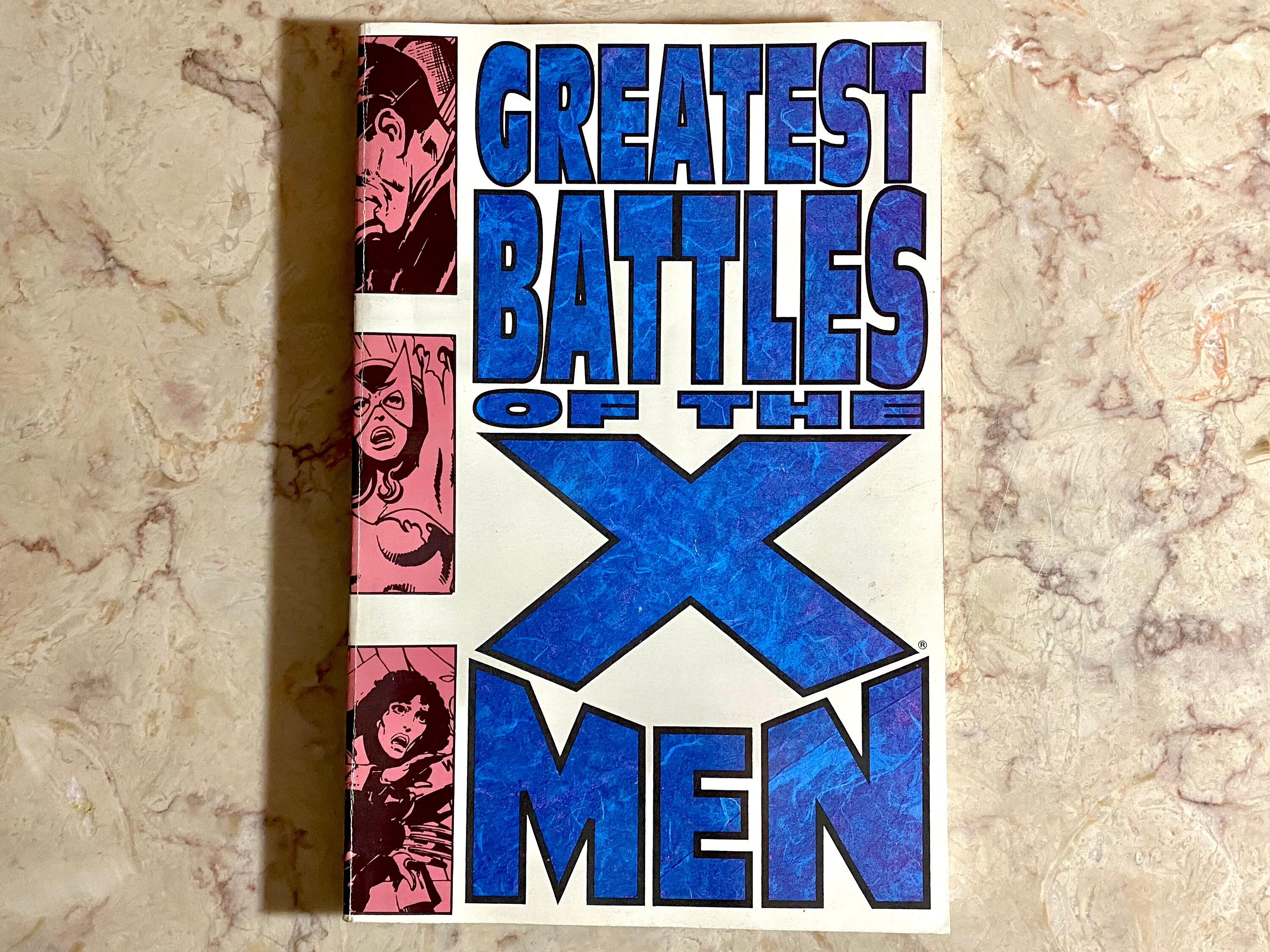 1994 Greatest Battles of the X-men Graphic Novel, First Printing