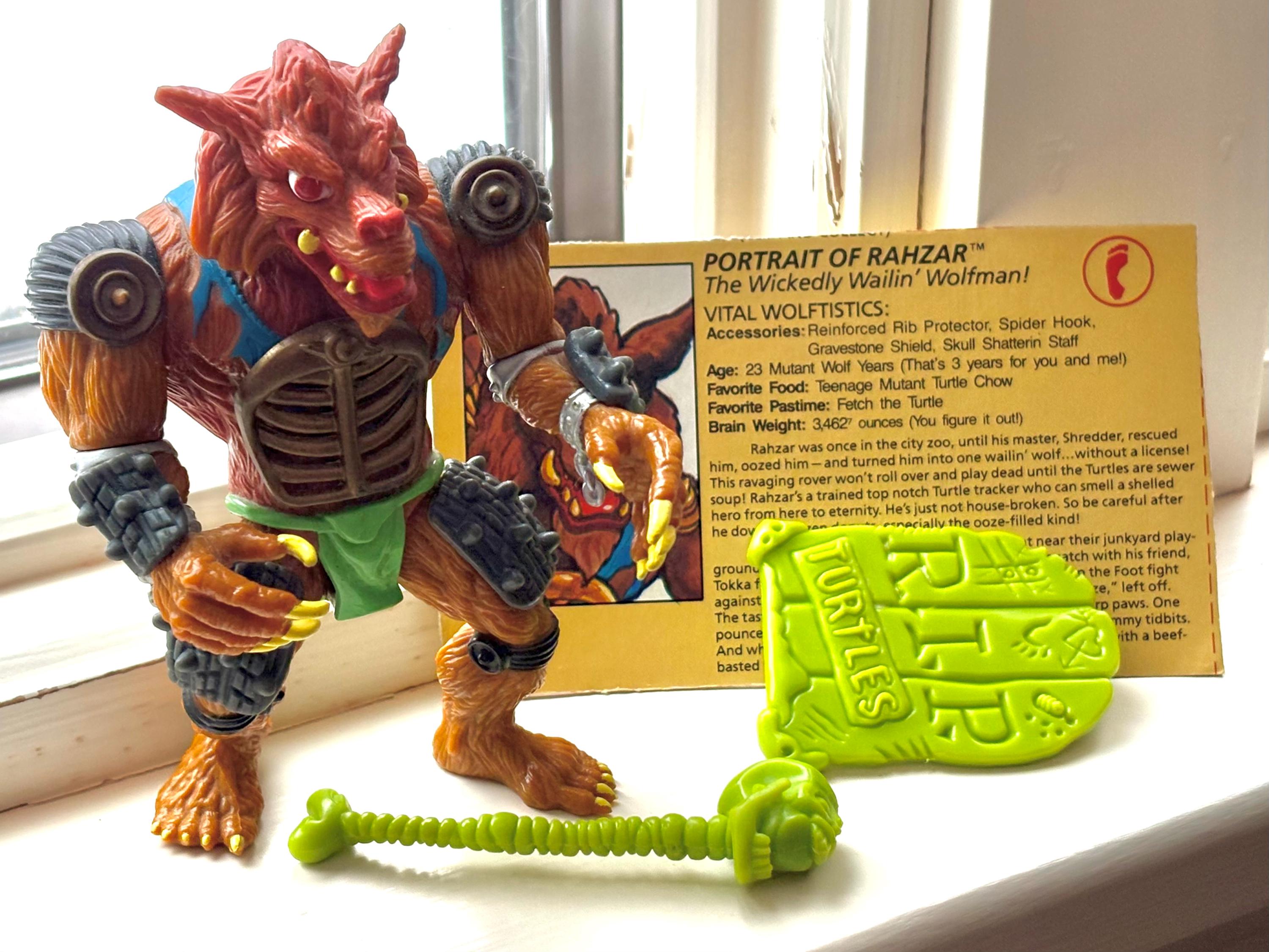 1991 Rahzar Teenage Mutant Ninja Turtles Action Figure Near