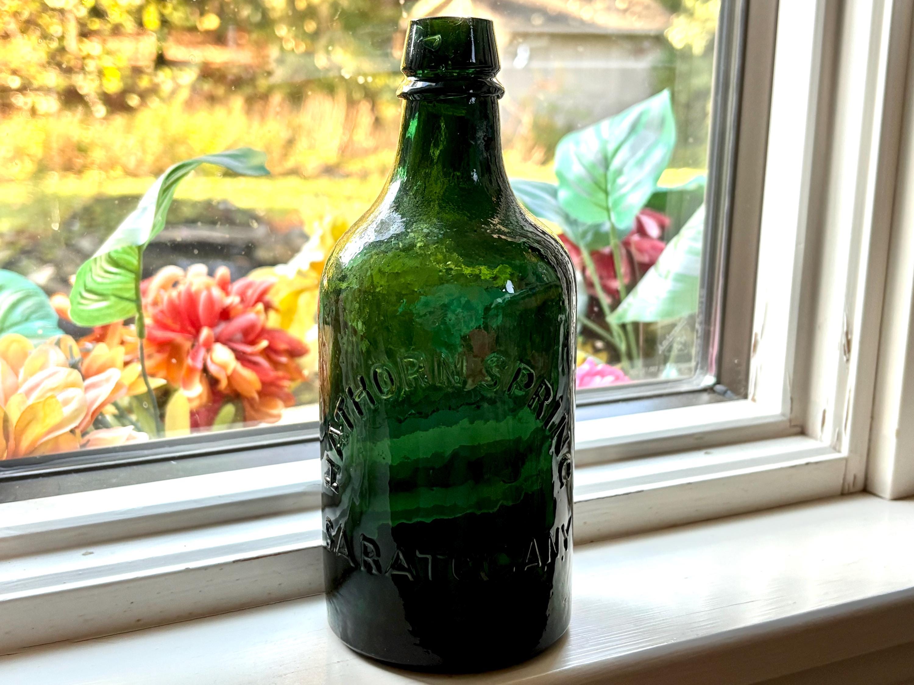 Vintage Mineral Water Glass Bottles - Etsy