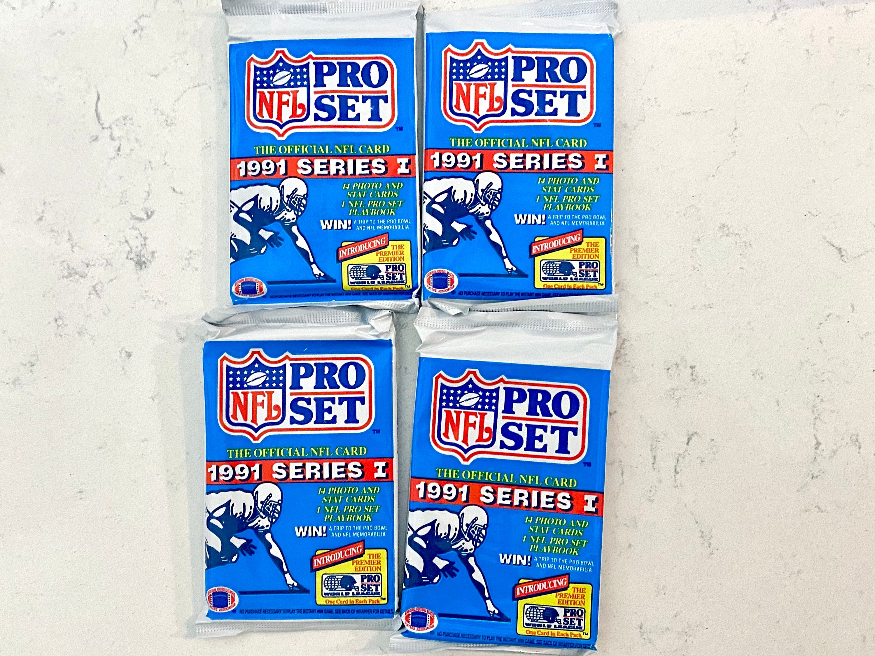 1989 Pro Set Series 1 Football Wax Box (Factory Sealed