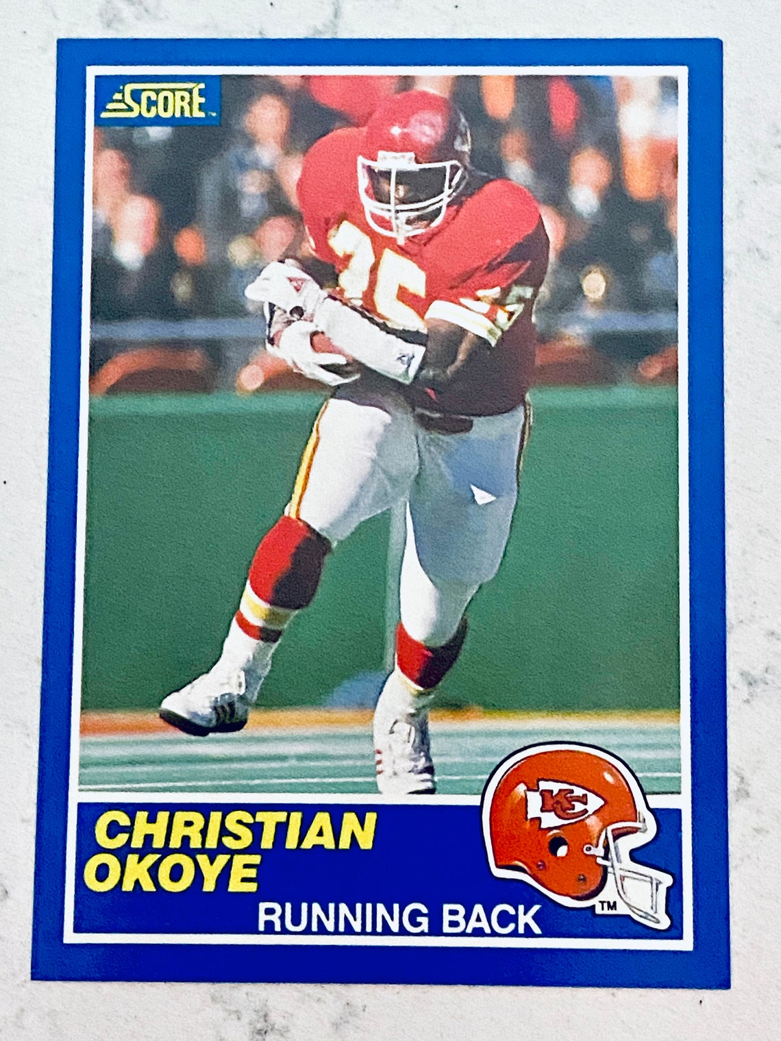 1989 Kansas City Chiefs Score Football Team Lot 8 Gem-mint | Etsy