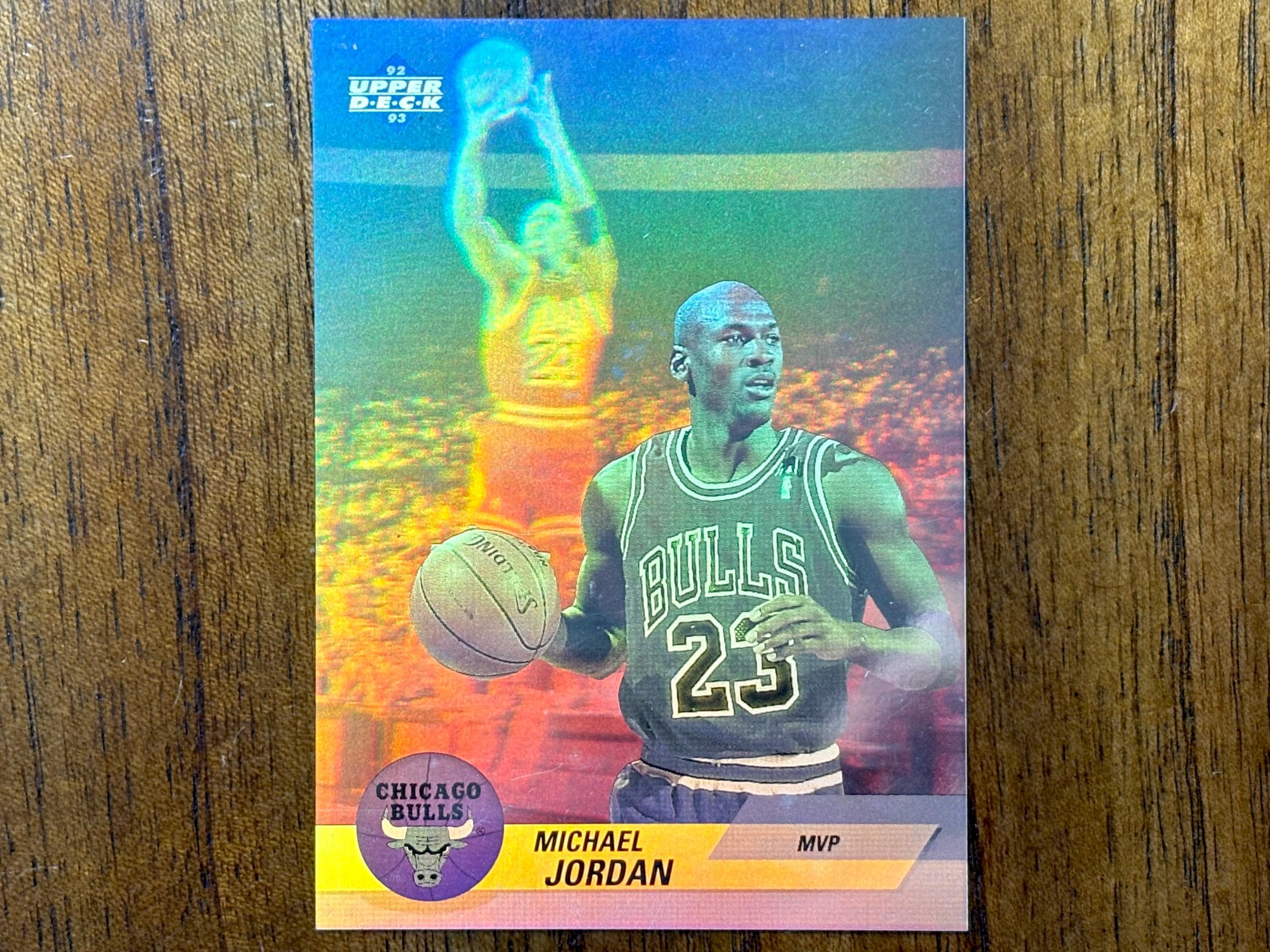 Michael Jordan Hologram Card - Etsy