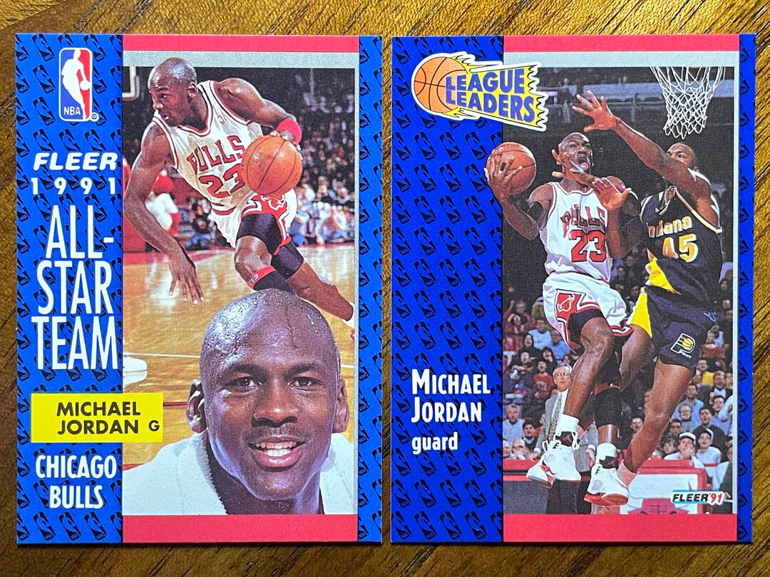 michael jordan 91 fleer card