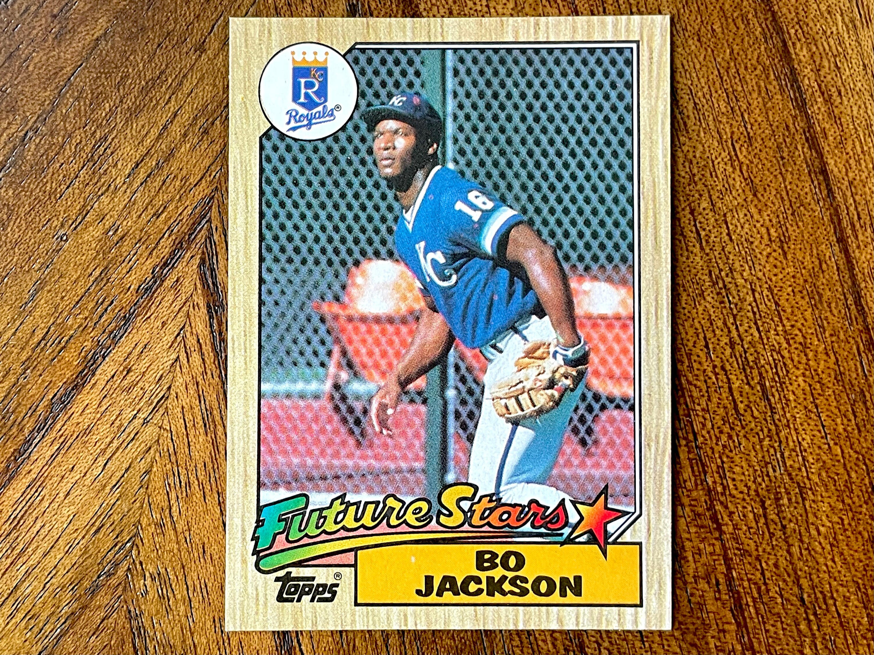 1987 Bo Jackson Topps Card 170 Sharp Corners No Creases - Etsy