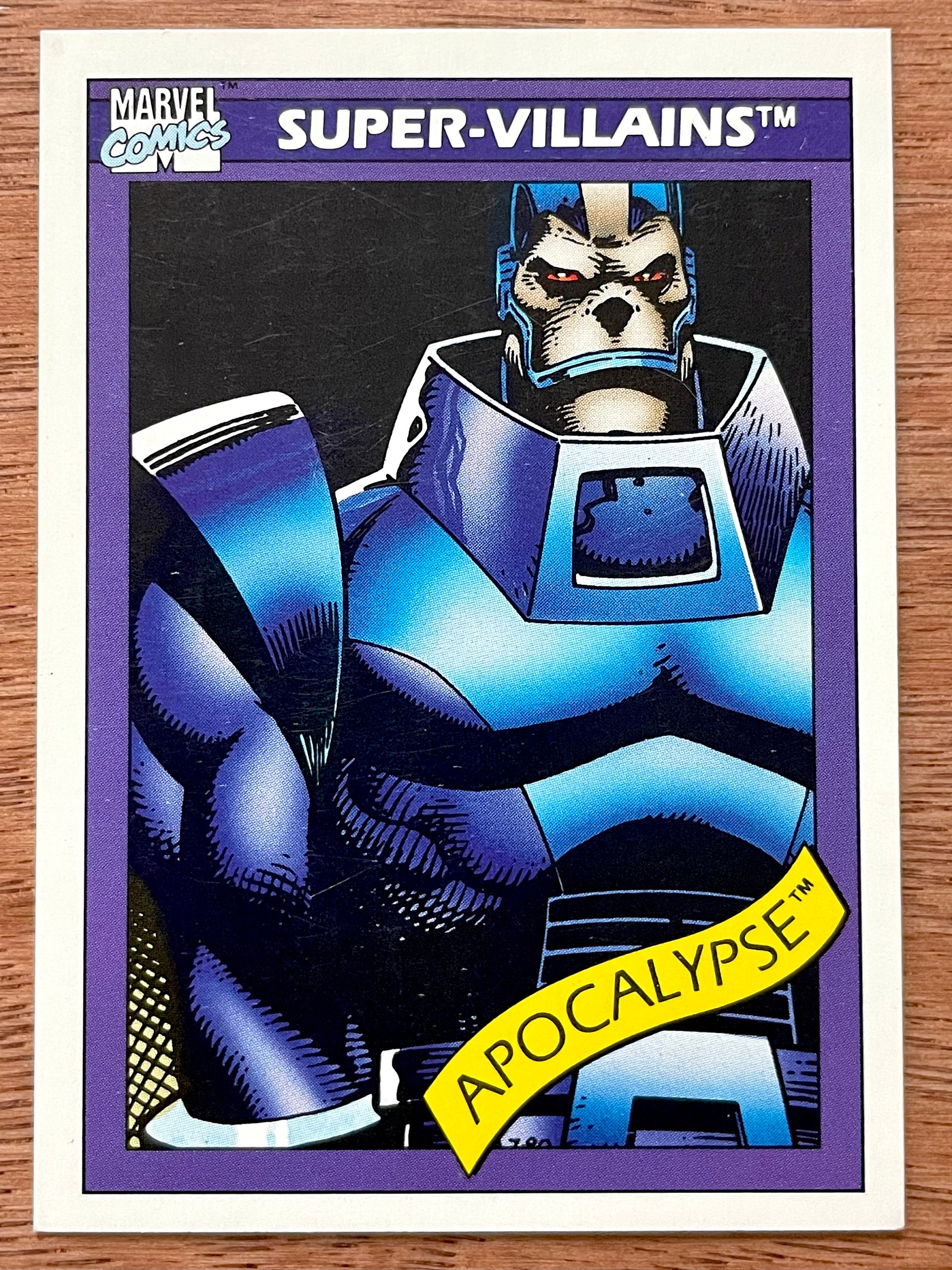 1990 Super Villains Impel Comic Card Lot (8 Cards), Doctor Octopus