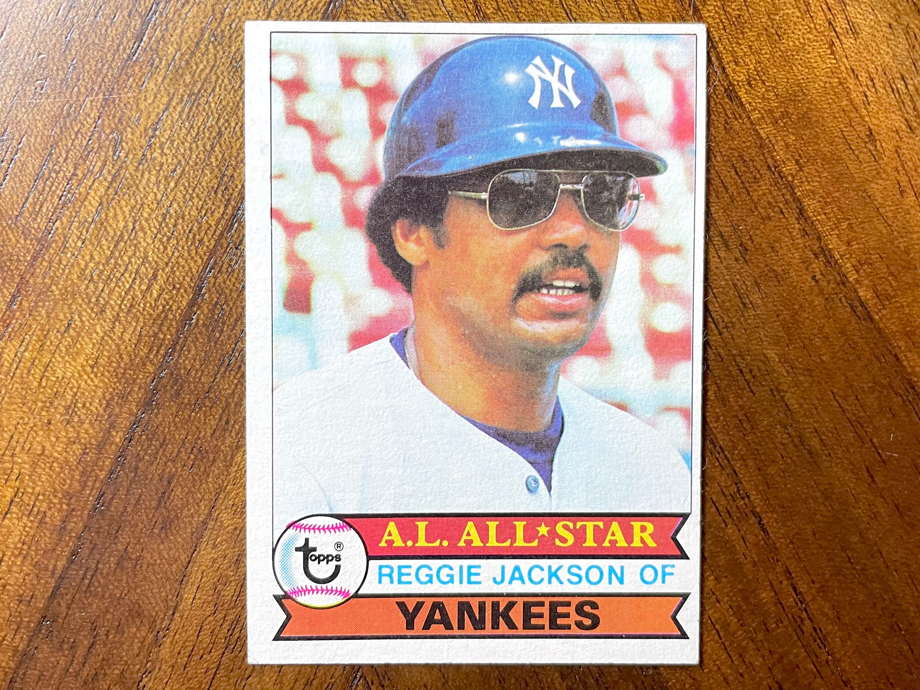 1979 Reggie Jackson Topps Baseball card 700 no creases Collectibles