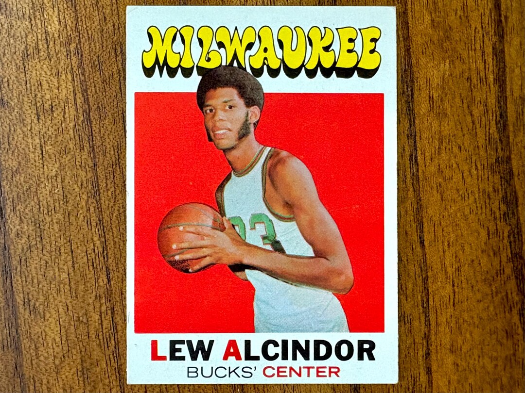 1971 Lew Alcindor Topps Basketball Card 100 Kareem Abdul jabbar Etsy 1971-lew-alcindor-topps-basketball-card-100-kareem-abdul-jabbar-etsy