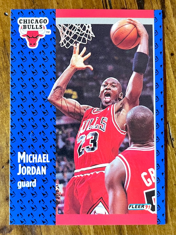 fleer 91 michael jordan card