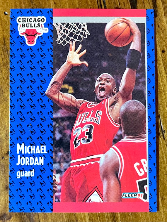 fleer 91 michael jordan card