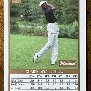 michael jordan skybox card 1990