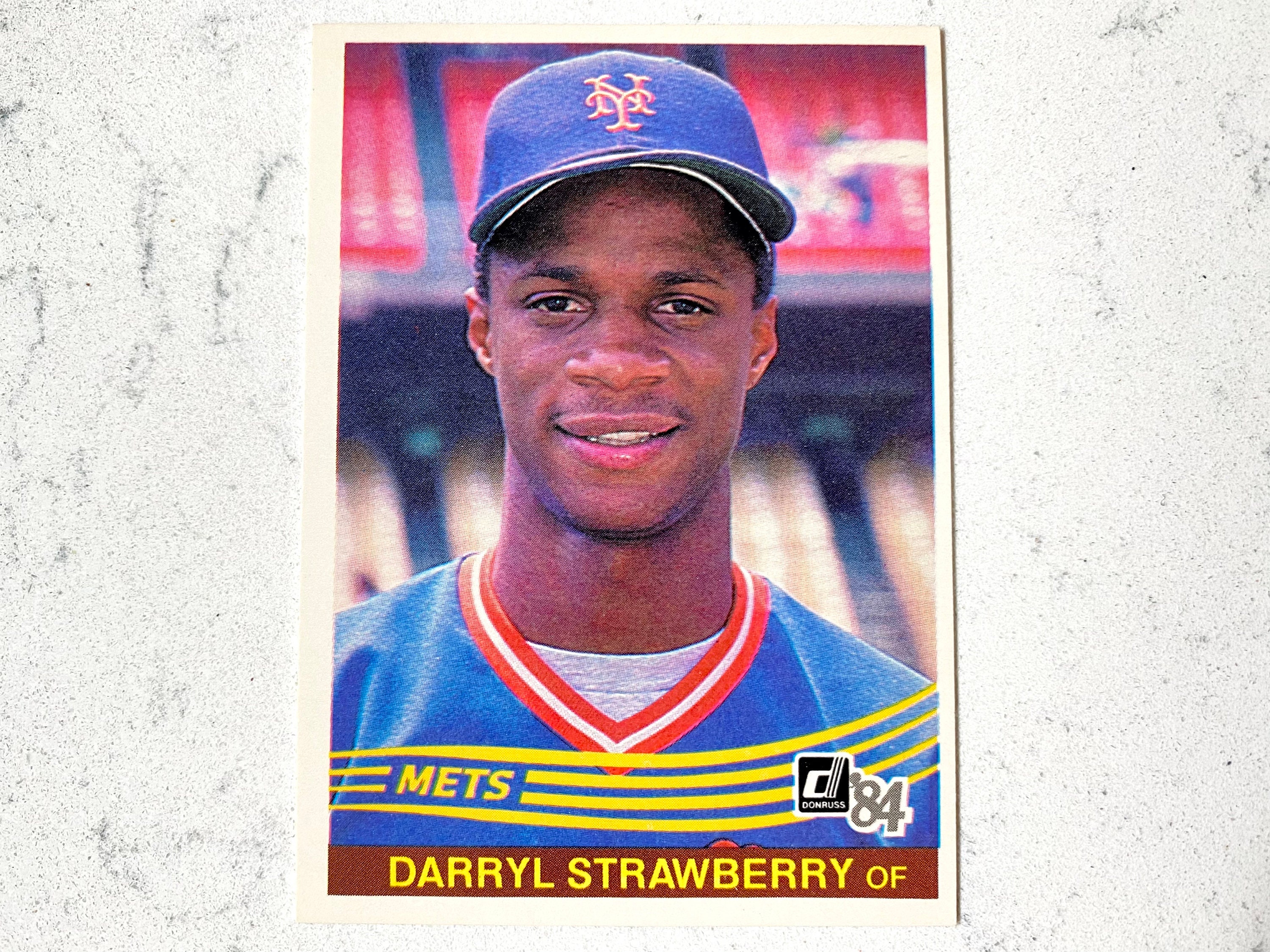 1984 Darryl Strawberry Donruss Baseball RC 68 Crisp No - Etsy Finland