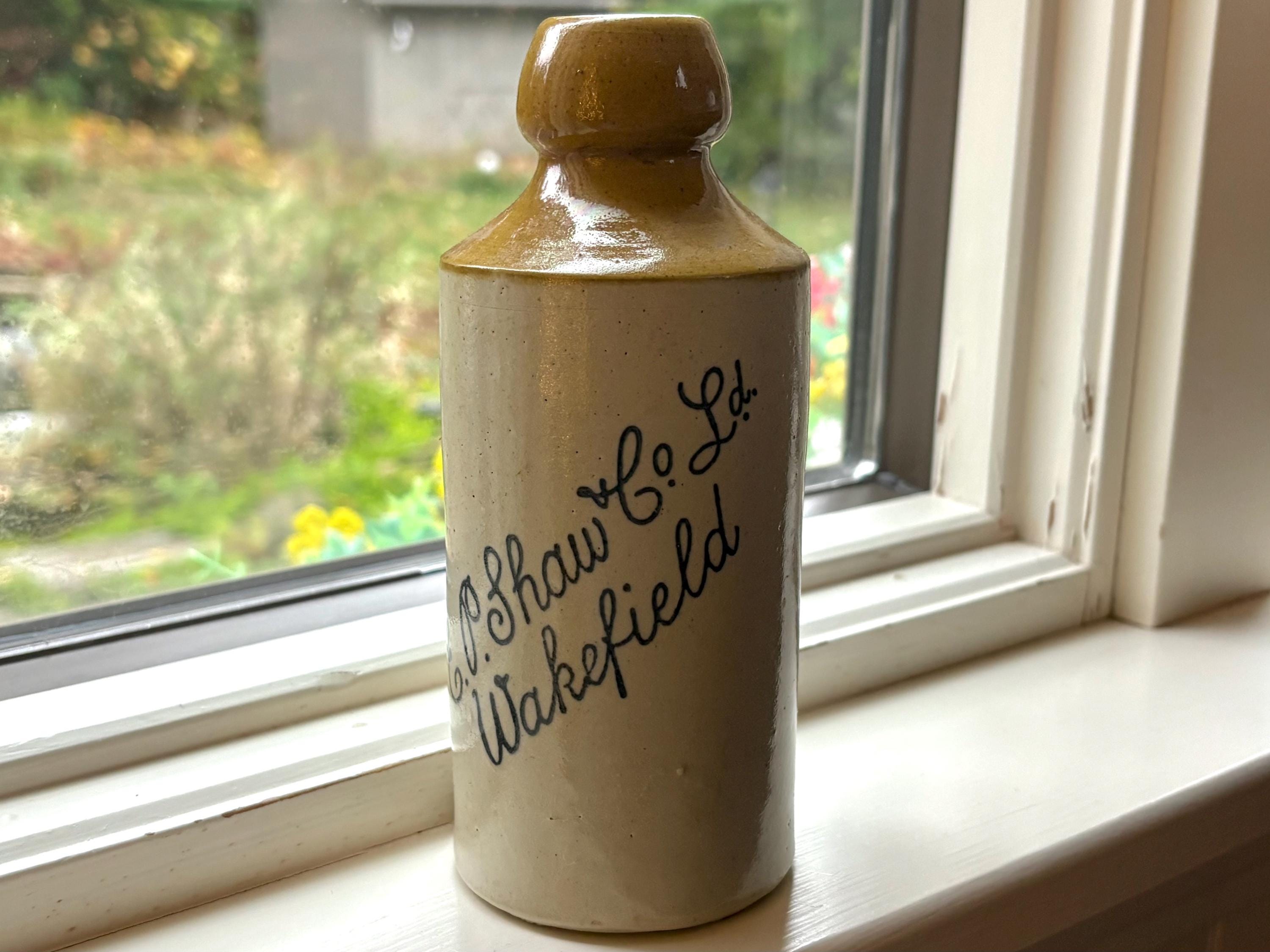 English Stoneware Bottles - Etsy