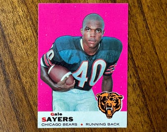 Gale Sayers Chicago Bears Custom Football Jersey – Blue, Unbranded, Adult Sizes S-3XL