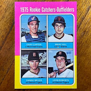 1975 Gary Carter Topps Baseball RC #620, sharp corners, no creases C2