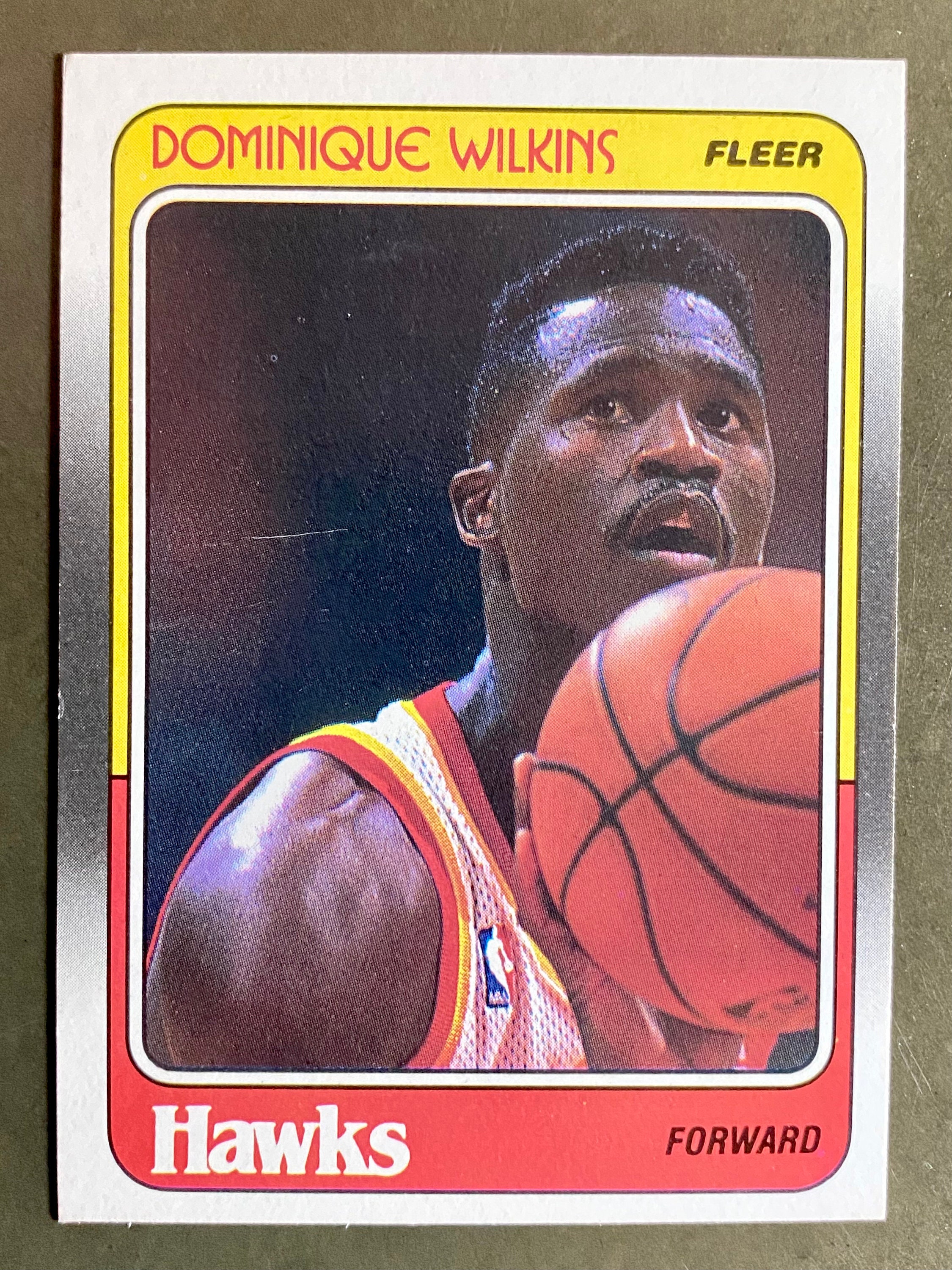 1988 Fleer Basketball Dominique Wilkins Lot (3), Fleer Stickers 