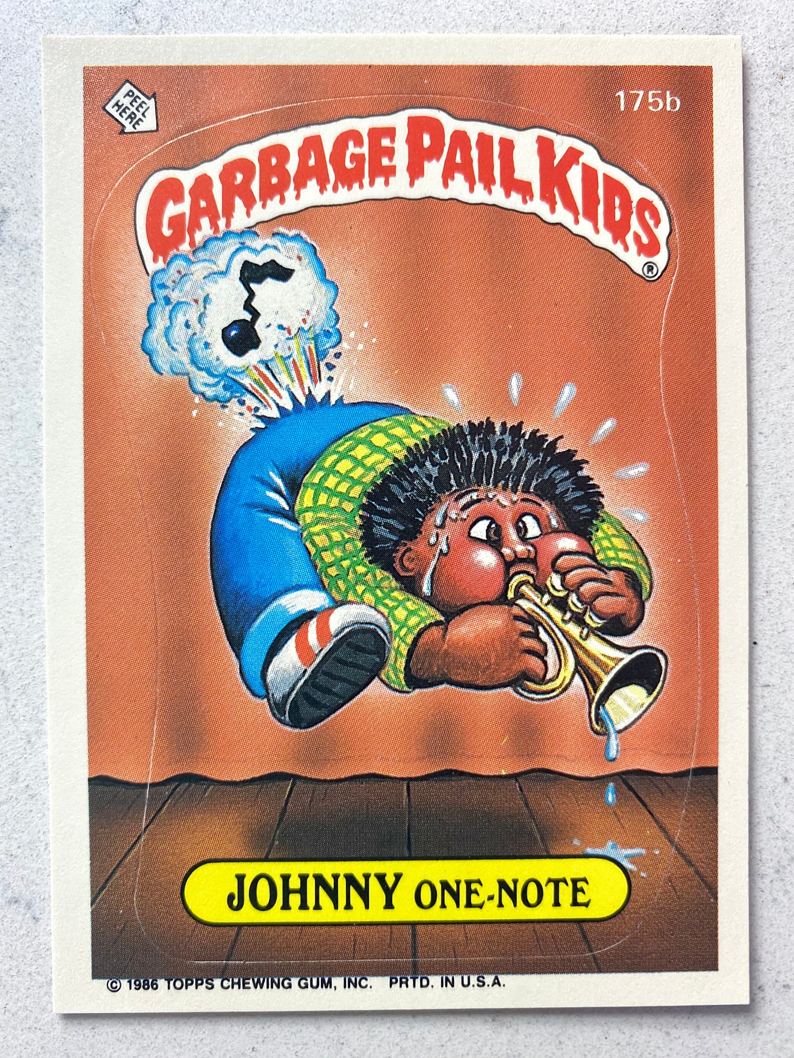 1986 Garbage Pail Kids Series 5 cards 5 with original Etsy