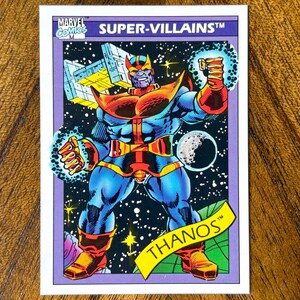 1990 Thanos Impel comic card #79, sharp corners, no creases