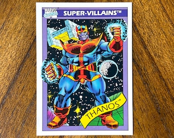 1990 Thanos Impel comic card #79, sharp corners, no creases