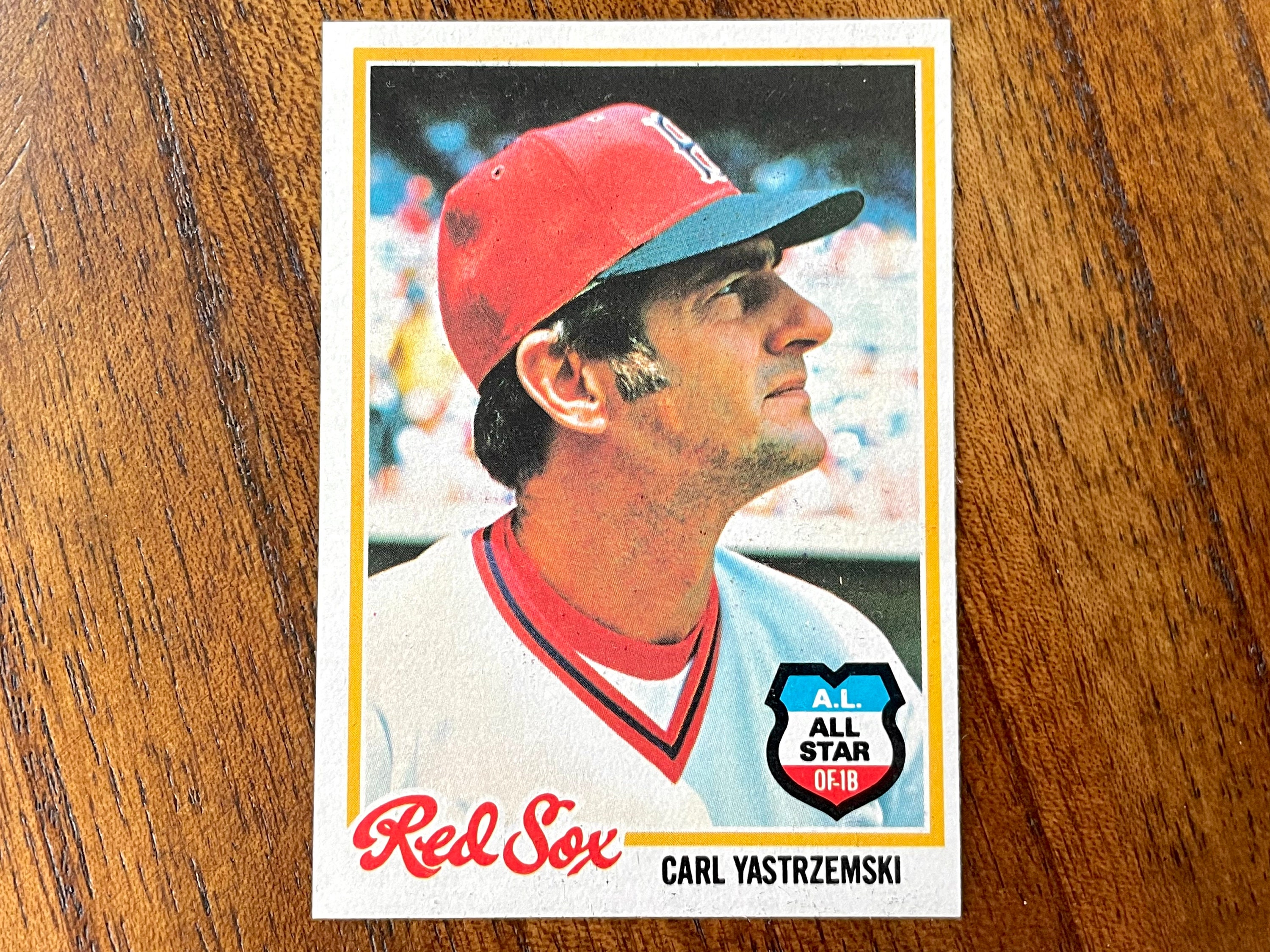 1978 Topps Carl Yastrzemski 40 Red Sox Legends Sharp - Etsy