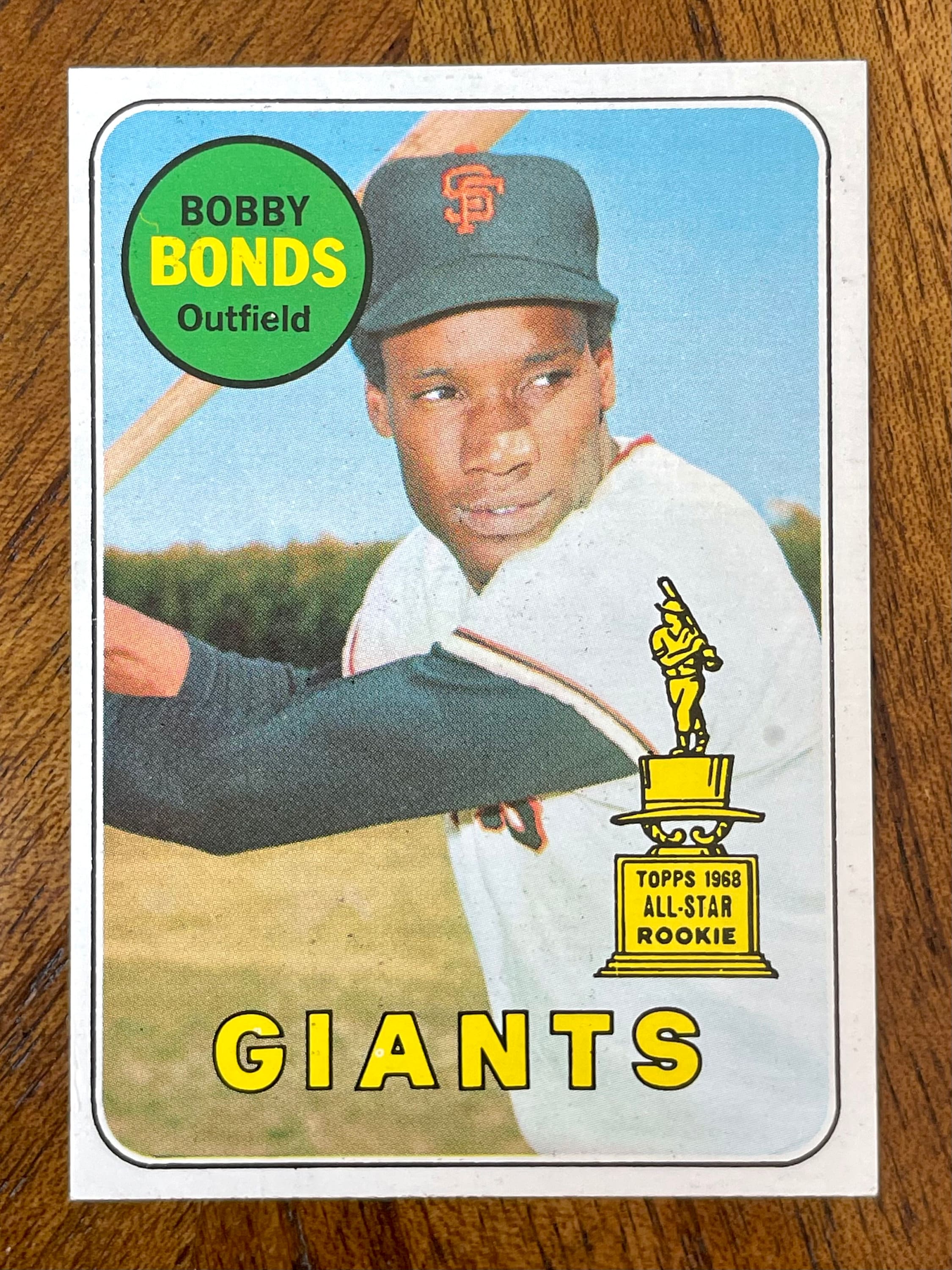 1969 Bobby Bonds RC High Number 630 Topps Baseball Card -  Israel