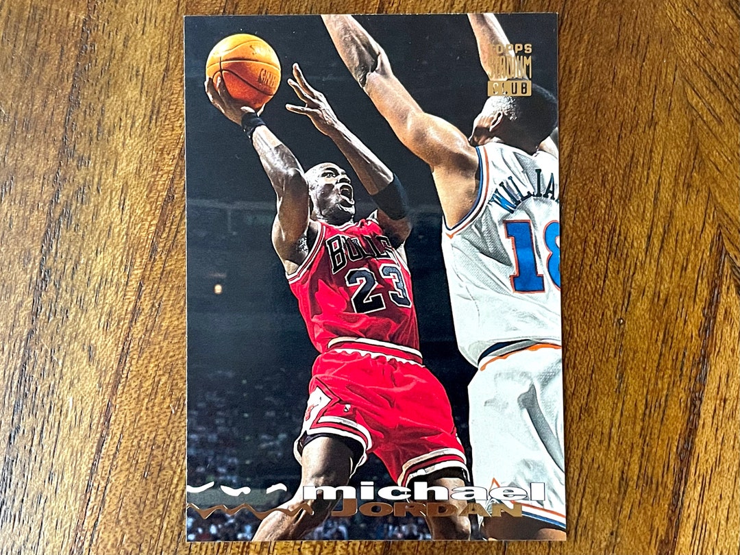 1993 Michael Jordan Stadium Club Card 169 Sharp Corners No Etsy