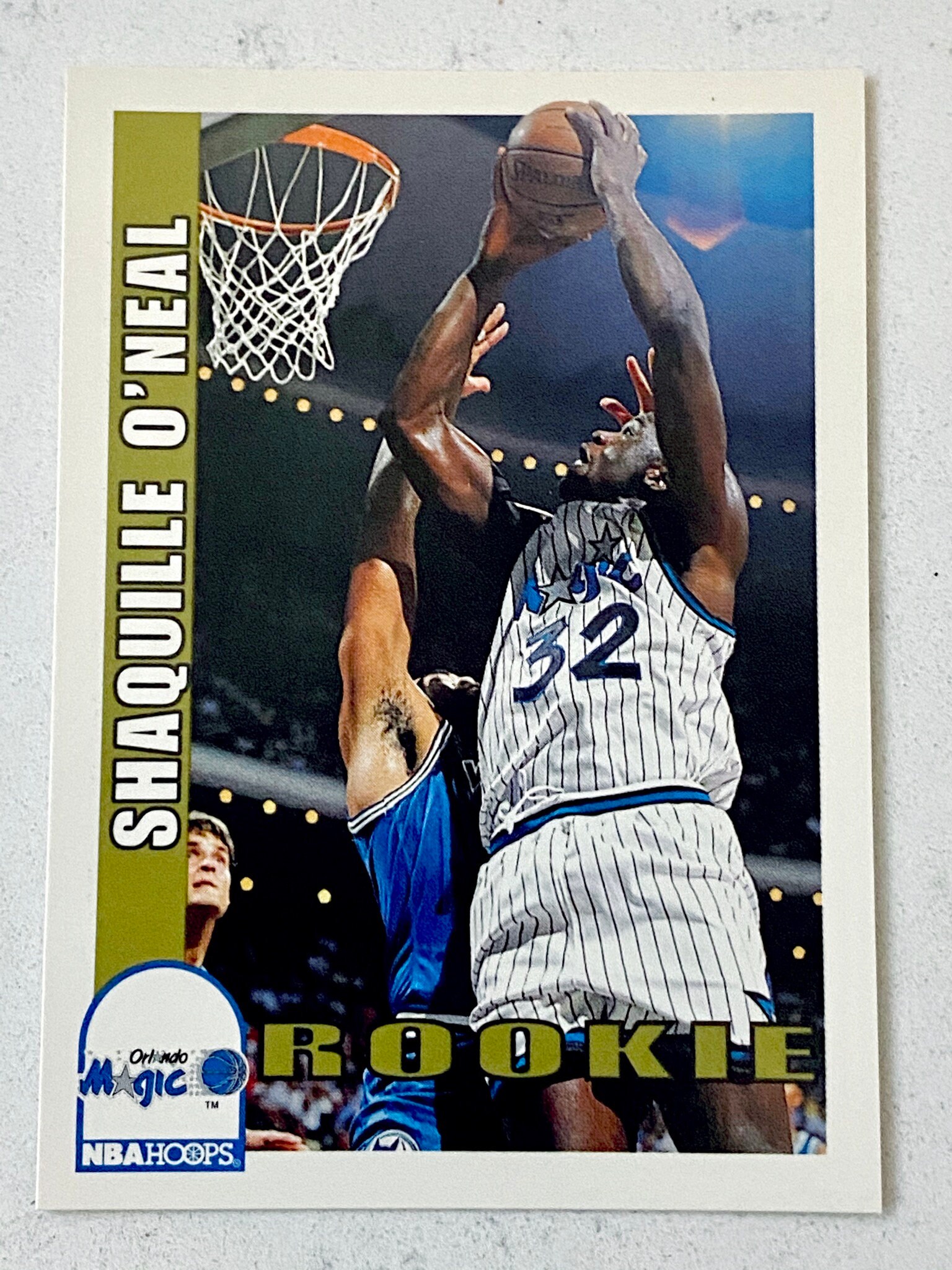 1992 Shaquille ONeal Rookies Skybox and Hoops in mint Etsy