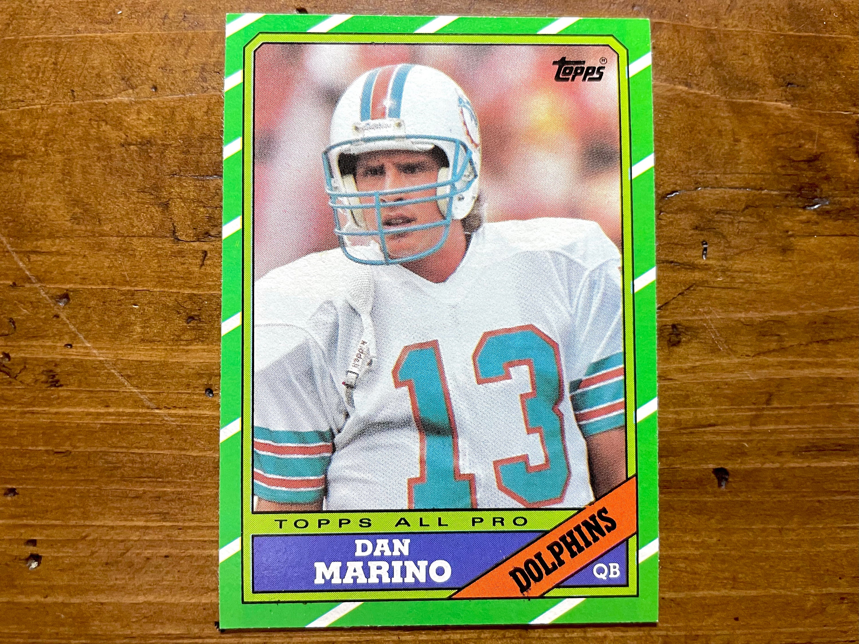 1986 Dan Marino Topps Football Card 45 Sharp Corners No - Etsy