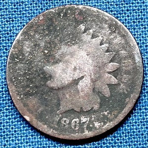 1867 Indian Head penny