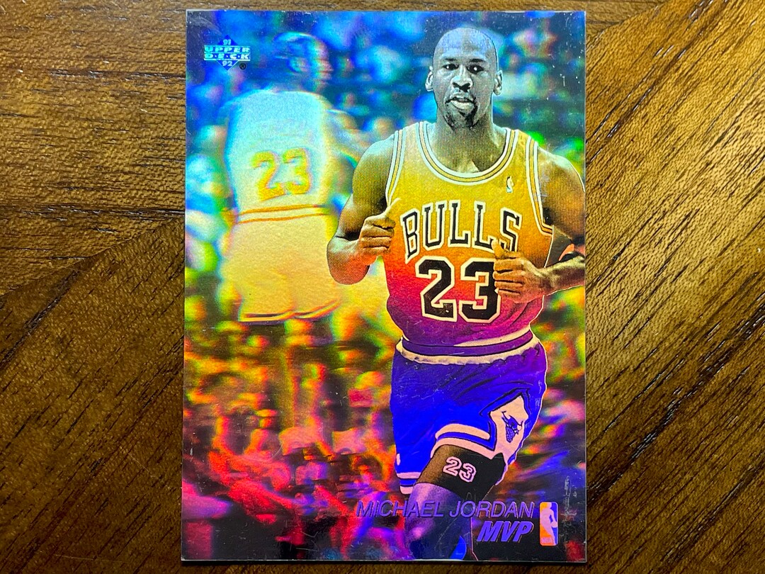 michael jordan mvp hologram card