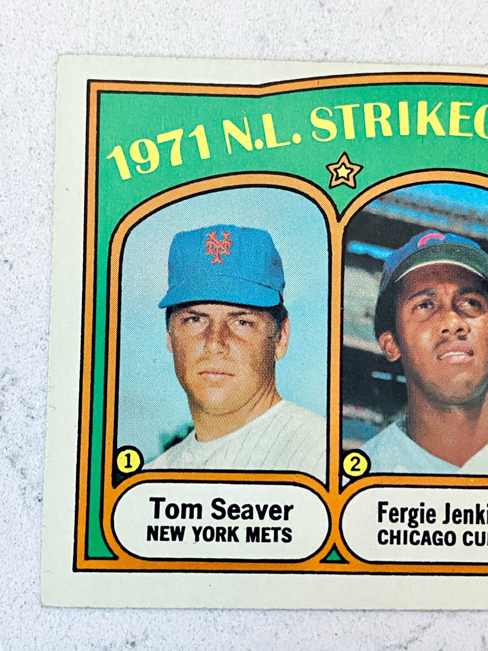 1972 NL Strikeout Leaders & AL RBI Leaders in Beautiful Etsy