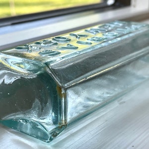 Late 1800’s Dr. Tobias Venetian Liniment Aqua Octagonal Glass Bottle ...